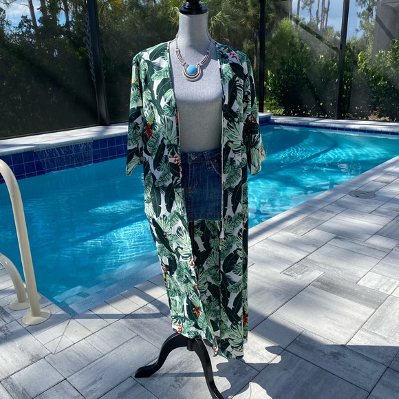 🌿Beautiful Rachel Zoe kaftan. Sz. OS - Picture 2 of 16